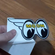 JDM Style Sticker moon sayap 