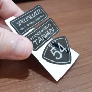 Biker Decal specialized label